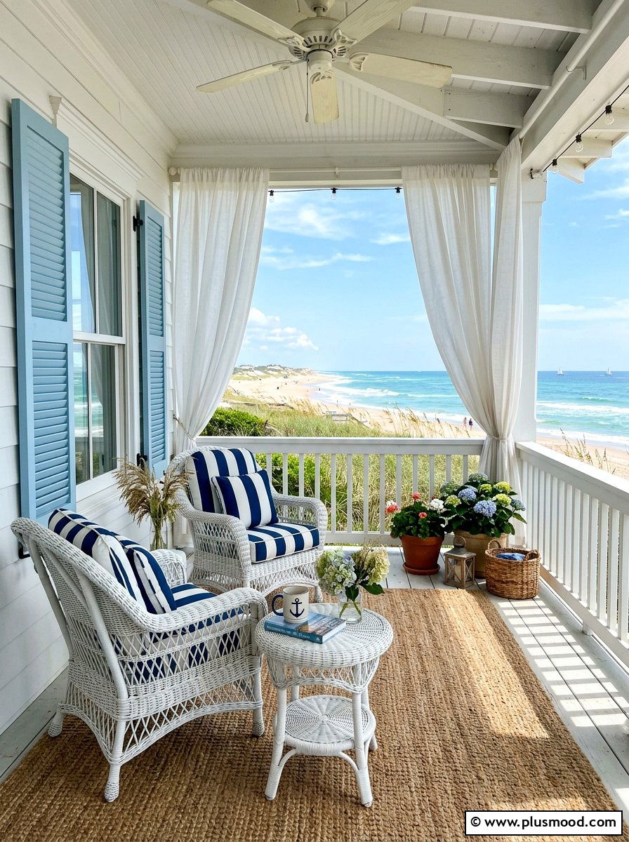 Coastal Style Porch