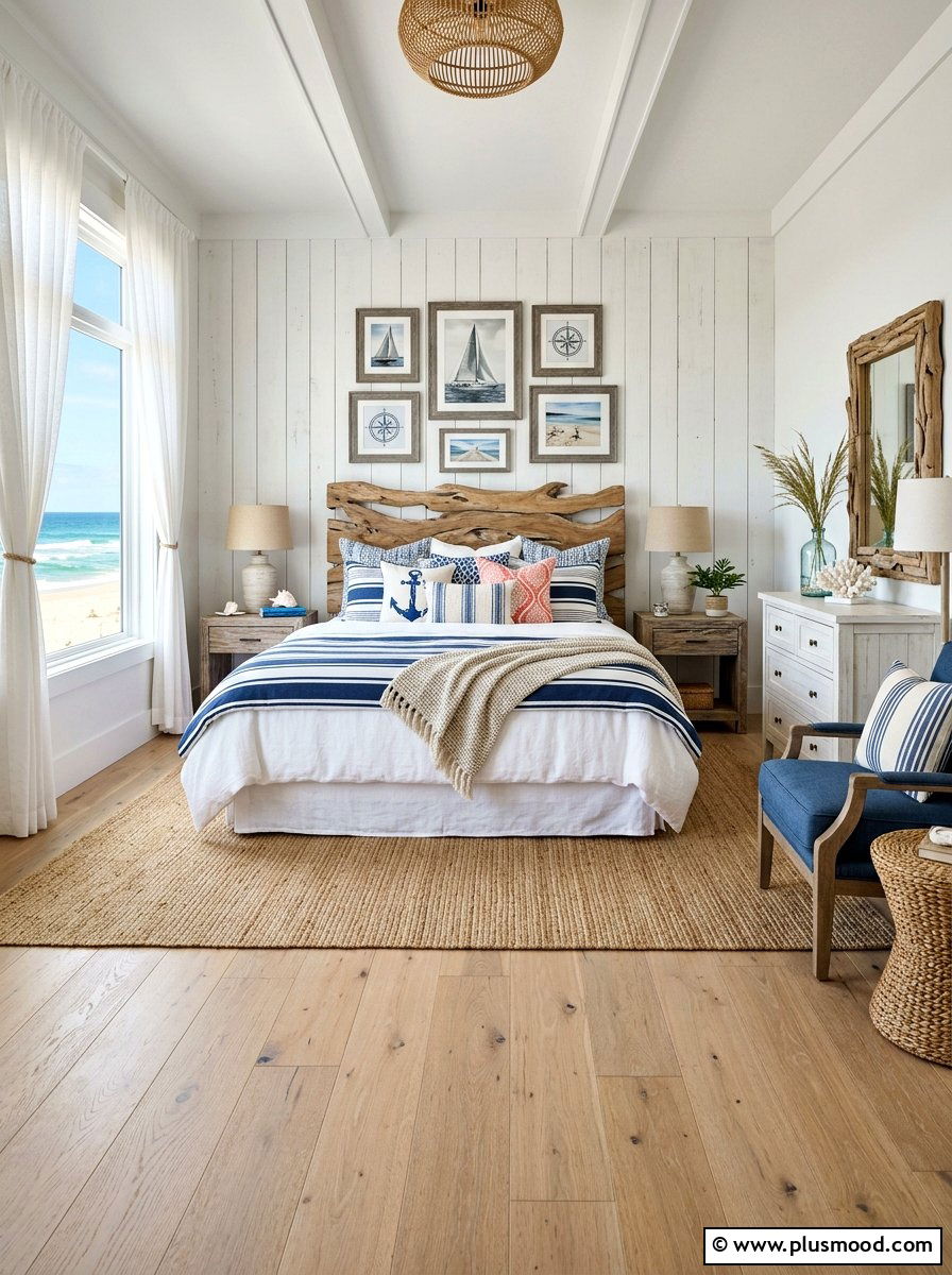 Coastal Style - 25 best summer bedroom ideas