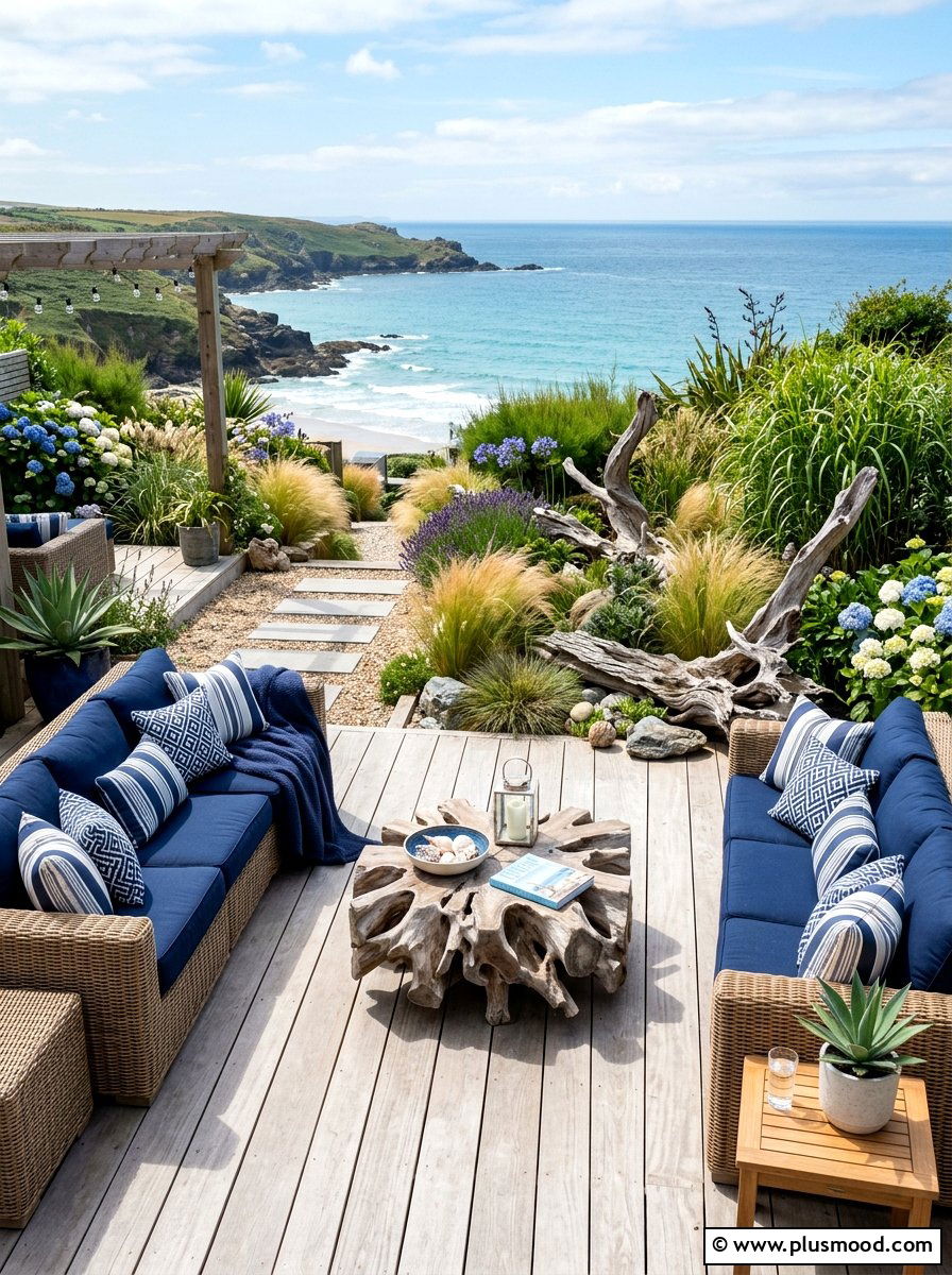 Coastal Themed Backyard - 25 fresh summer garden styling ideas