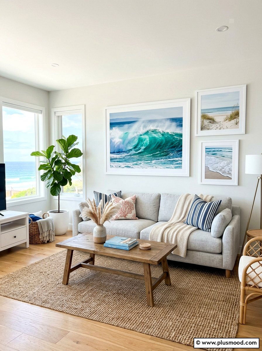 Coastal Wall Art - 25 summer home decor ideas