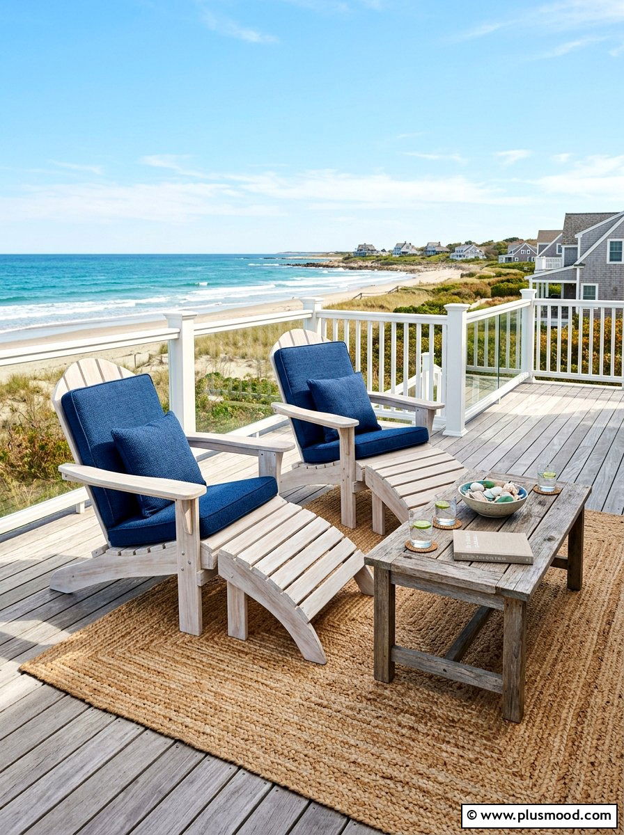 Coastal deck furniture - 25 late summer entertaining ideas