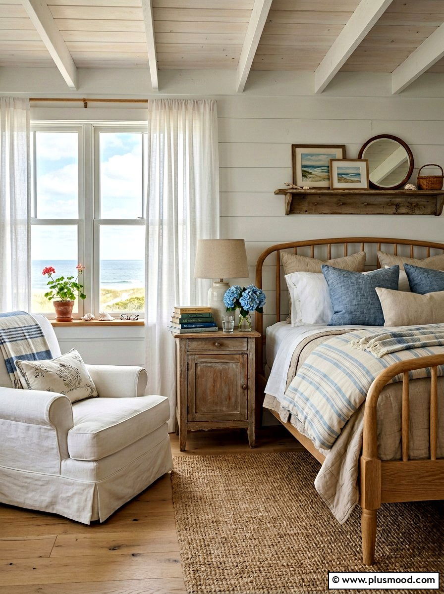 Coastal grandmother bedroom - 25 coastal summer bedroom ideas