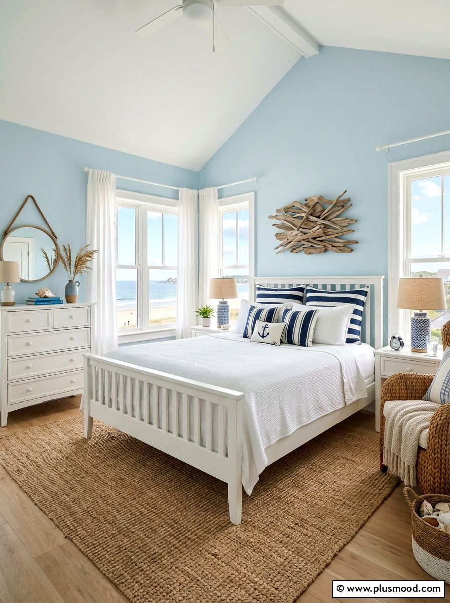 Coastal guest bedroom - 25 summer guest bedroom ideas