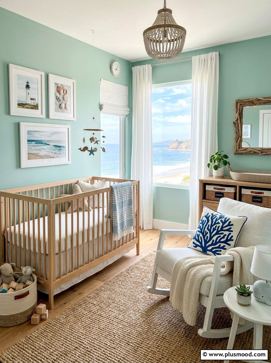 Coastal nursery - 25 summer coastal home decor ideas