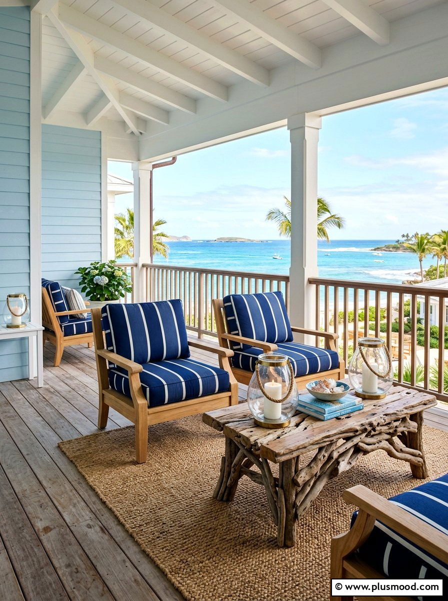 Coastal porch furniture - 25 summer porch ideas