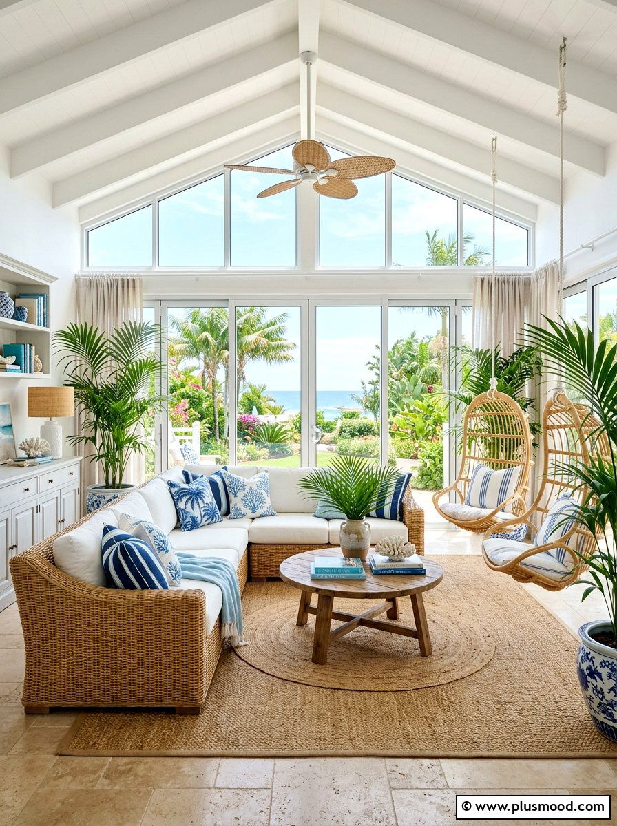 Coastal sunroom