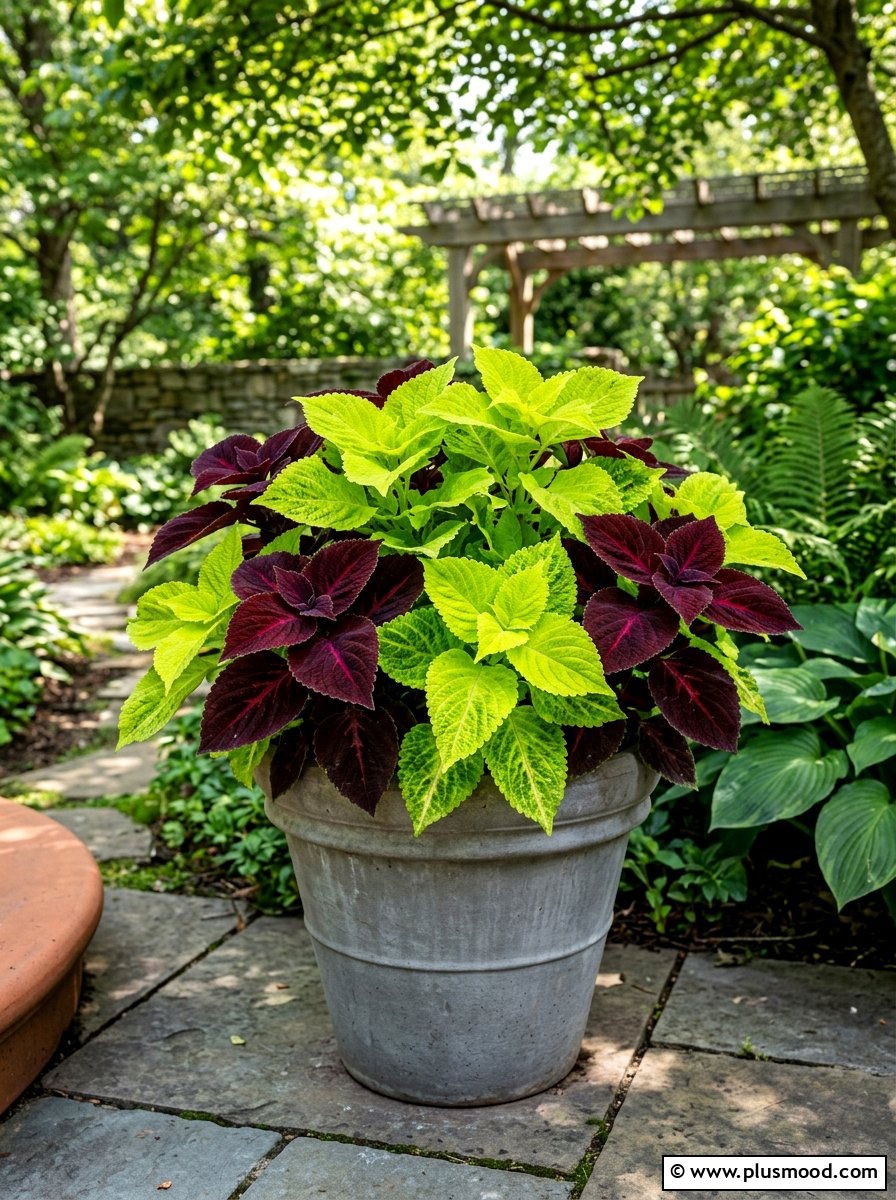 Coleus Color Palette Planter - 25 best summer planter ideas