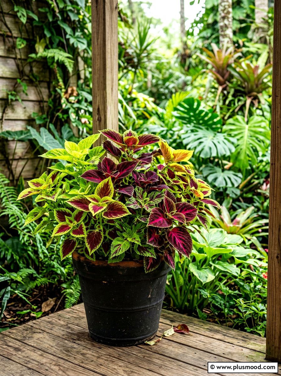 Coleus Foliage Pot - 25 late summer planter ideas
