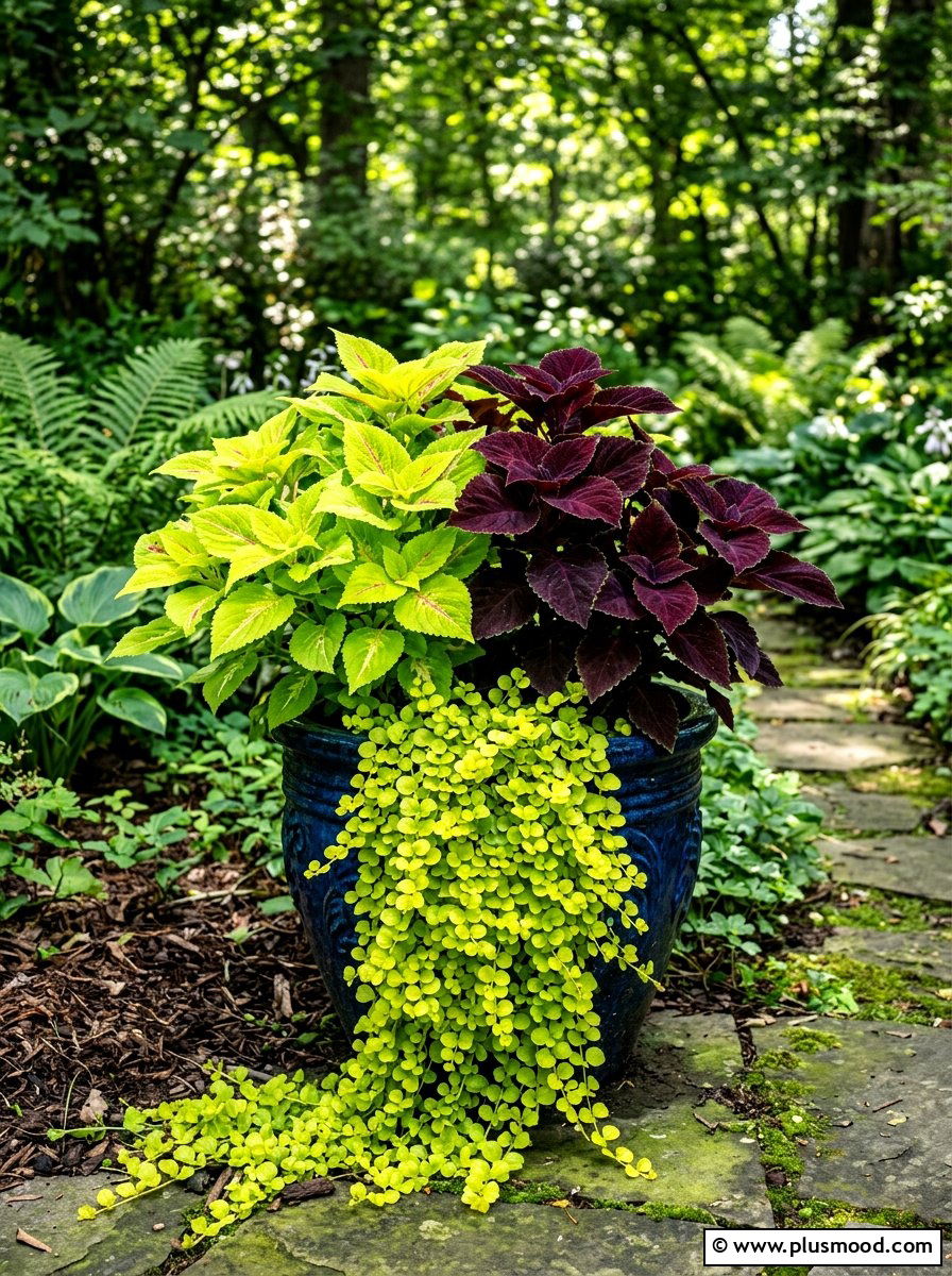 Coleus shade summer planter - 25 beautiful summer planter ideas