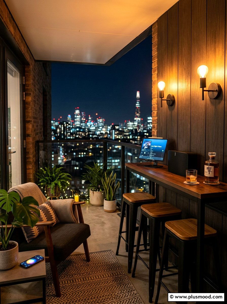Colored Smart Led Bulbs - 25 summer balcony lighting ideas