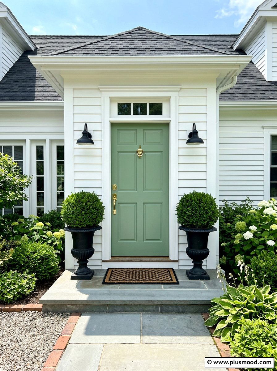 Colorful Front Door Paint - 25 summer front yard refresh ideas
