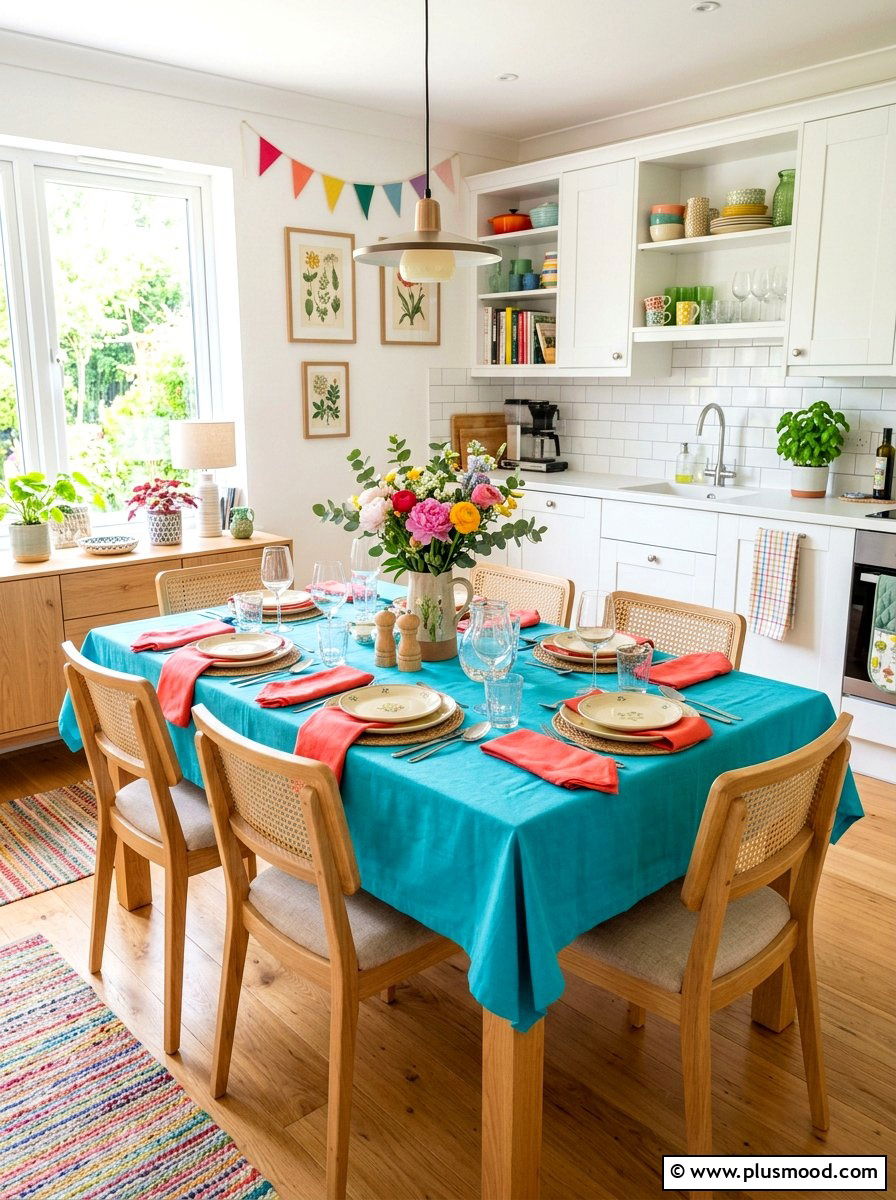 Colorful Kitchen Linens - 25 best summer kitchen decor ideas