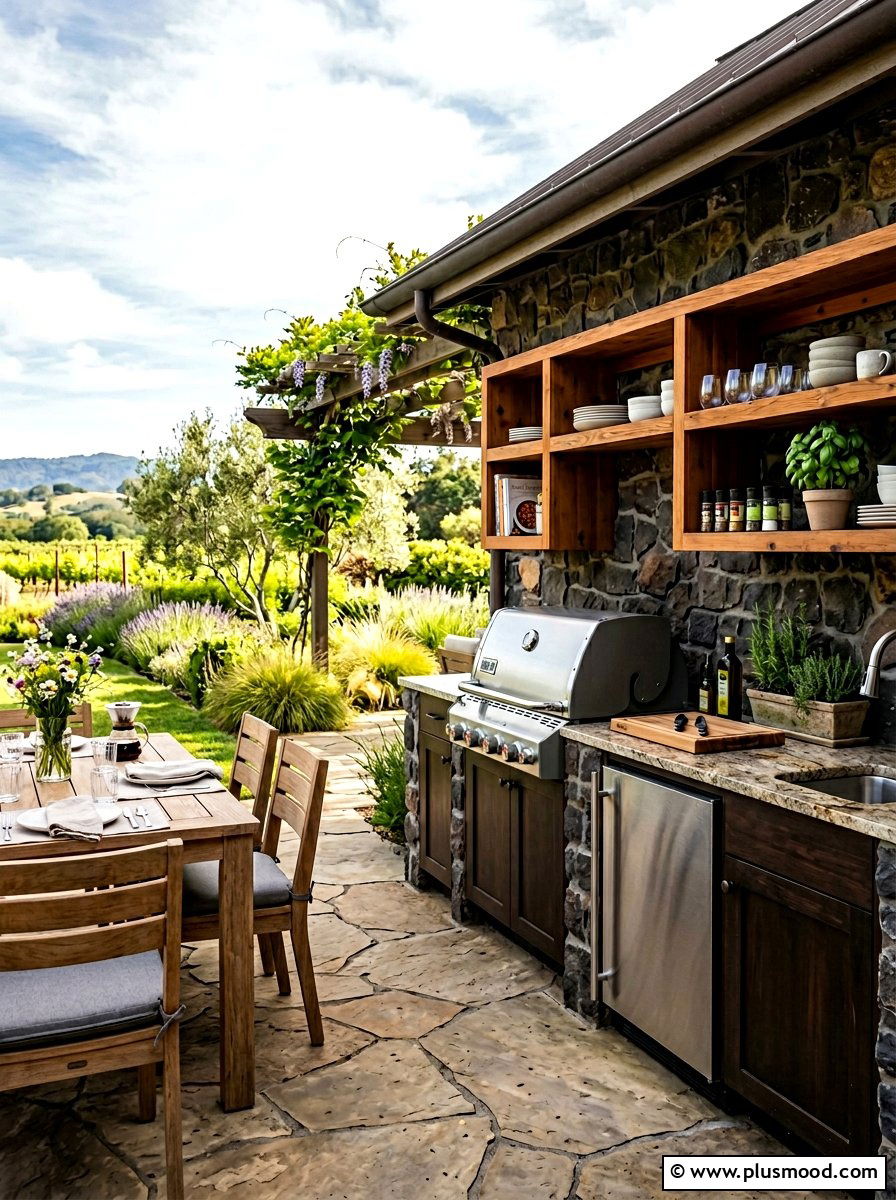 Compact Outdoor Kitchen - 25 Small Backyard Ideas