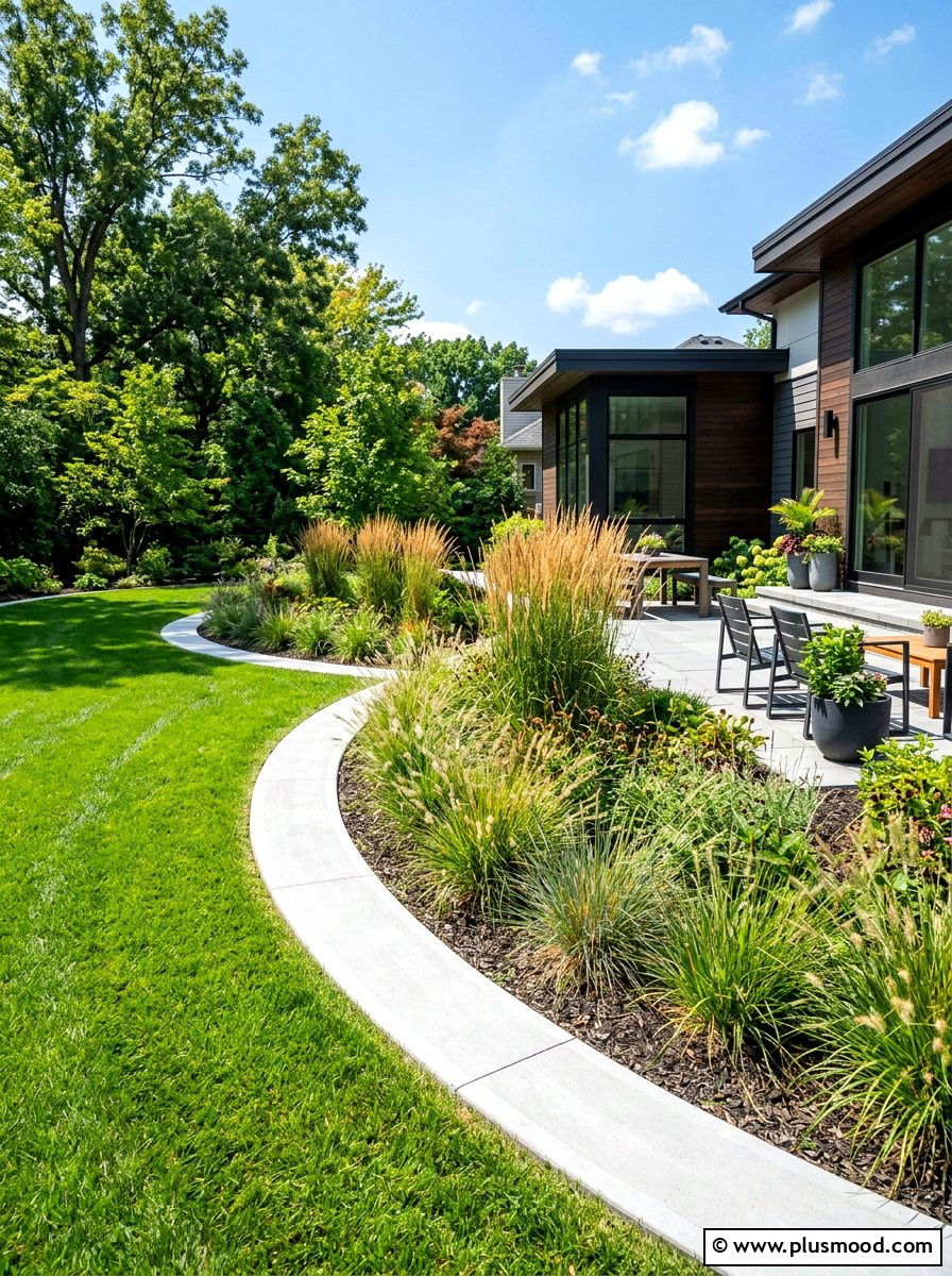 Concrete Garden Edging - 25 summer garden edging ideas