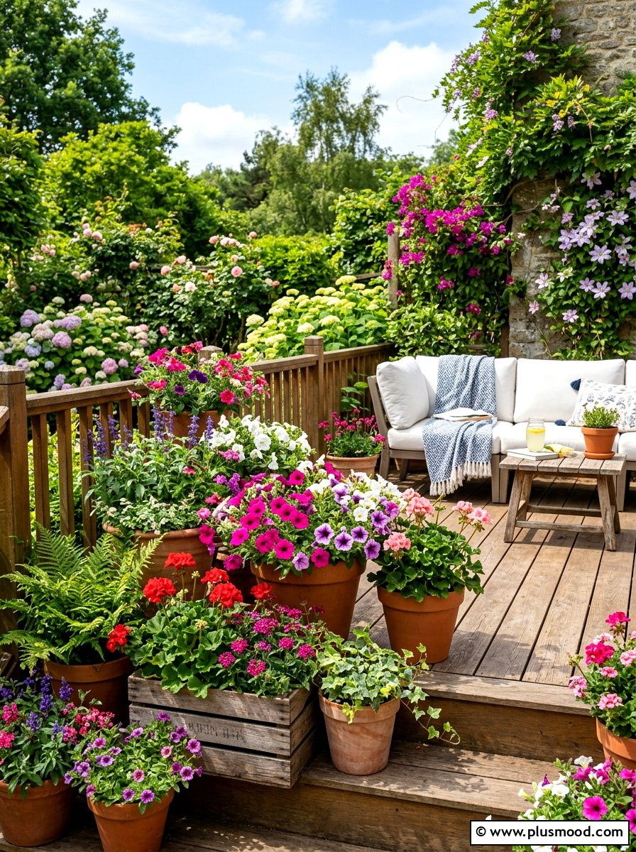 Container Gardens - 25 easy summer garden ideas