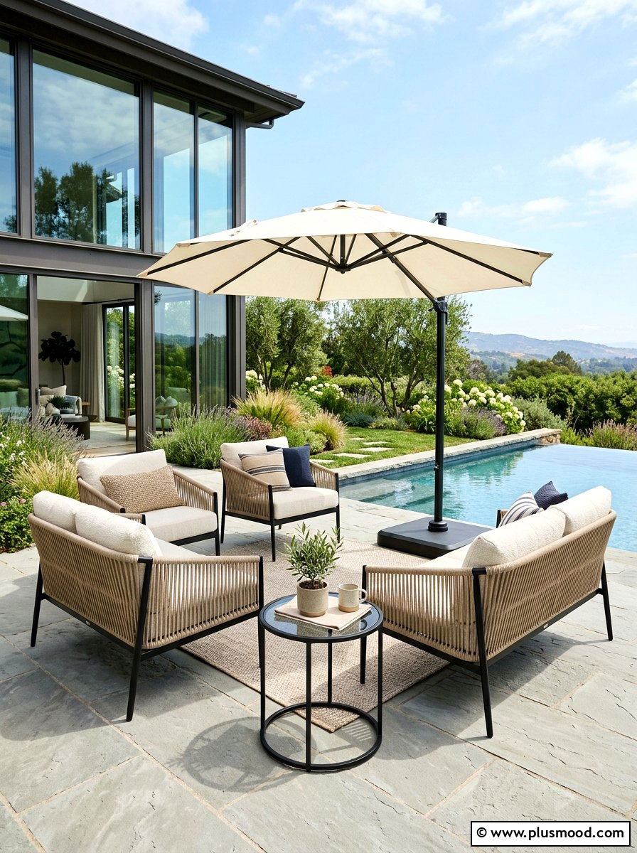 Contemporary Rope Furniture - 25 summer patio furniture ideas