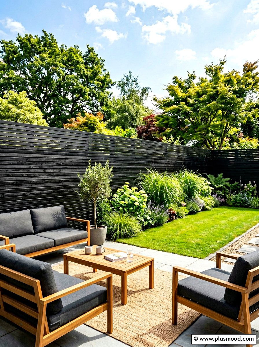 Contemporary Stone Paver Patio - 25 summer modern patio ideas