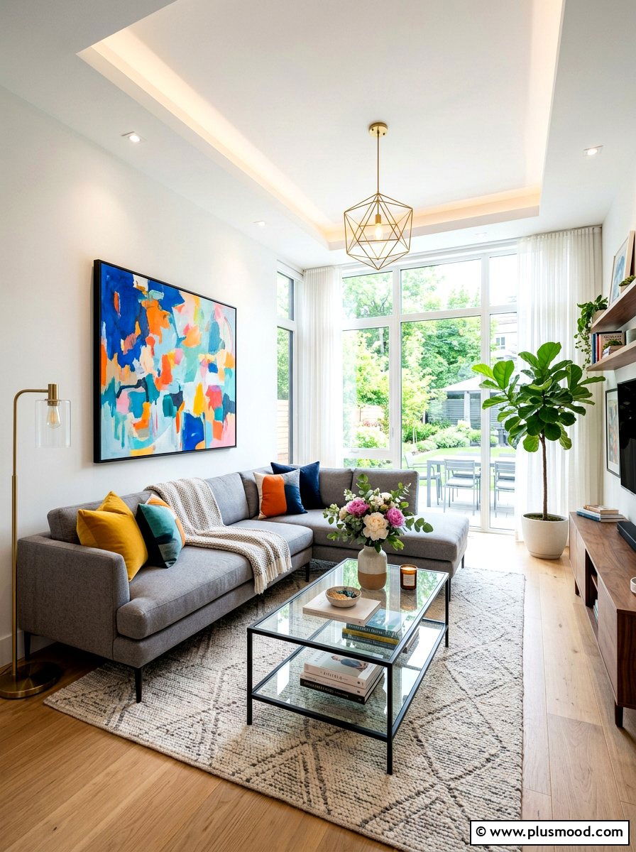Contemporary Summer Living Room - 25 modern summer living room ideas