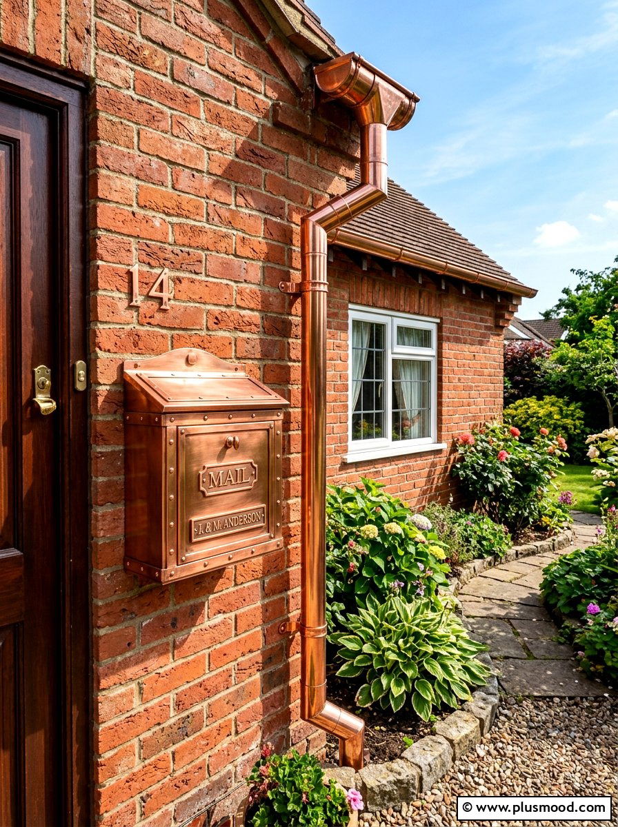 Copper Fixtures - 25 summer bungalow curb appeal ideas