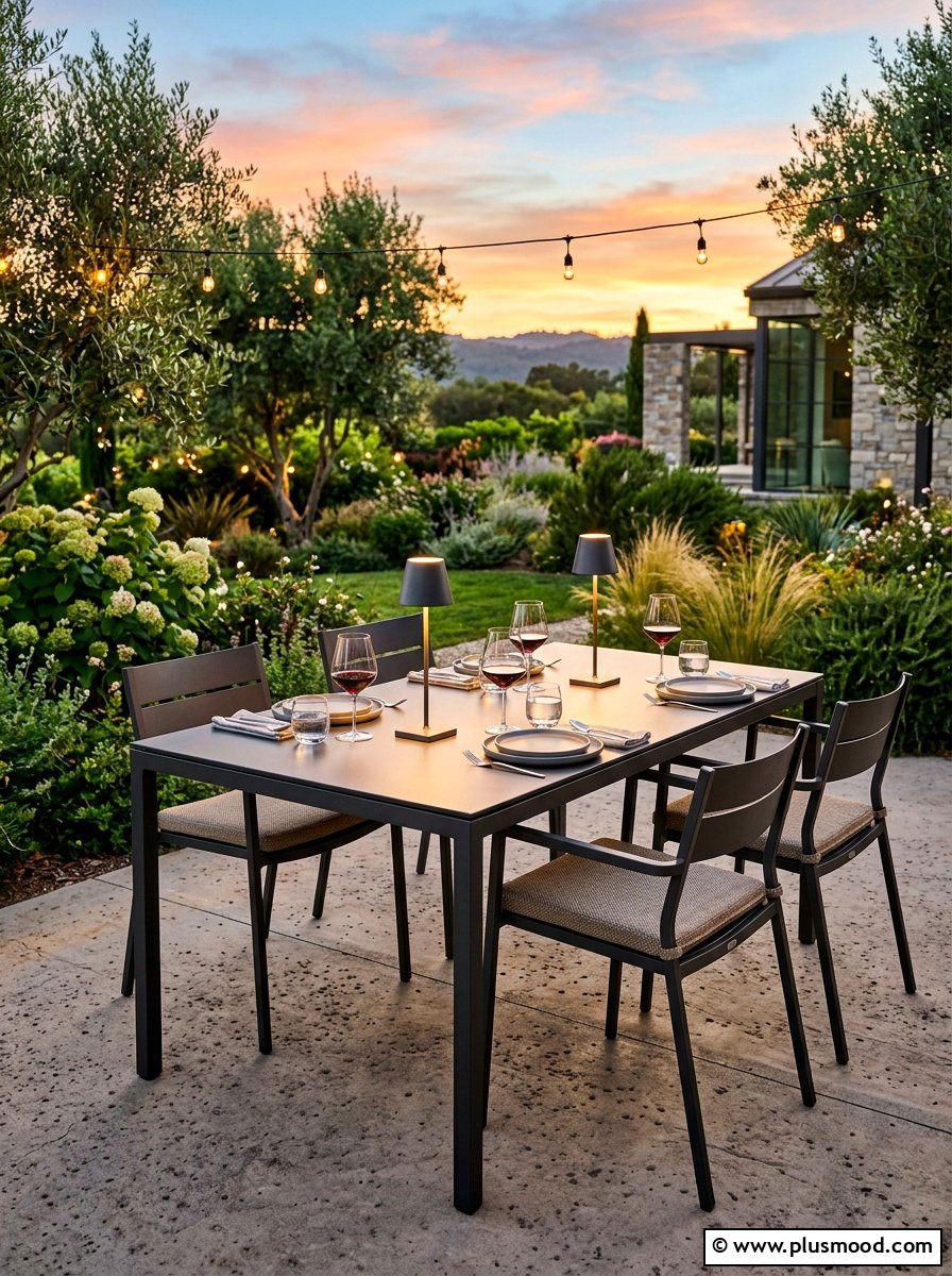 Cordless outdoor table lamps - 25 summer outdoor lighting ideas for parties
