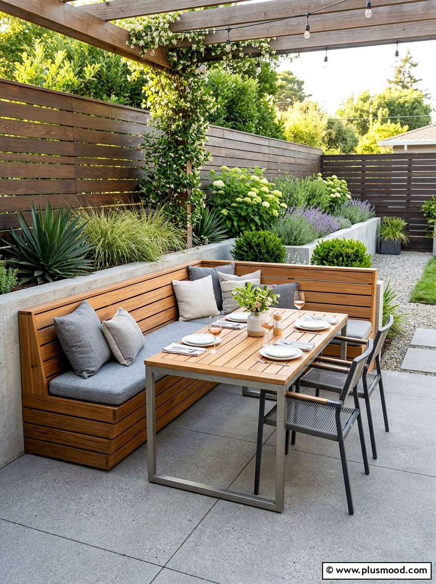 25 Small Backyard Ideas With Dining Area Designs You'll Love