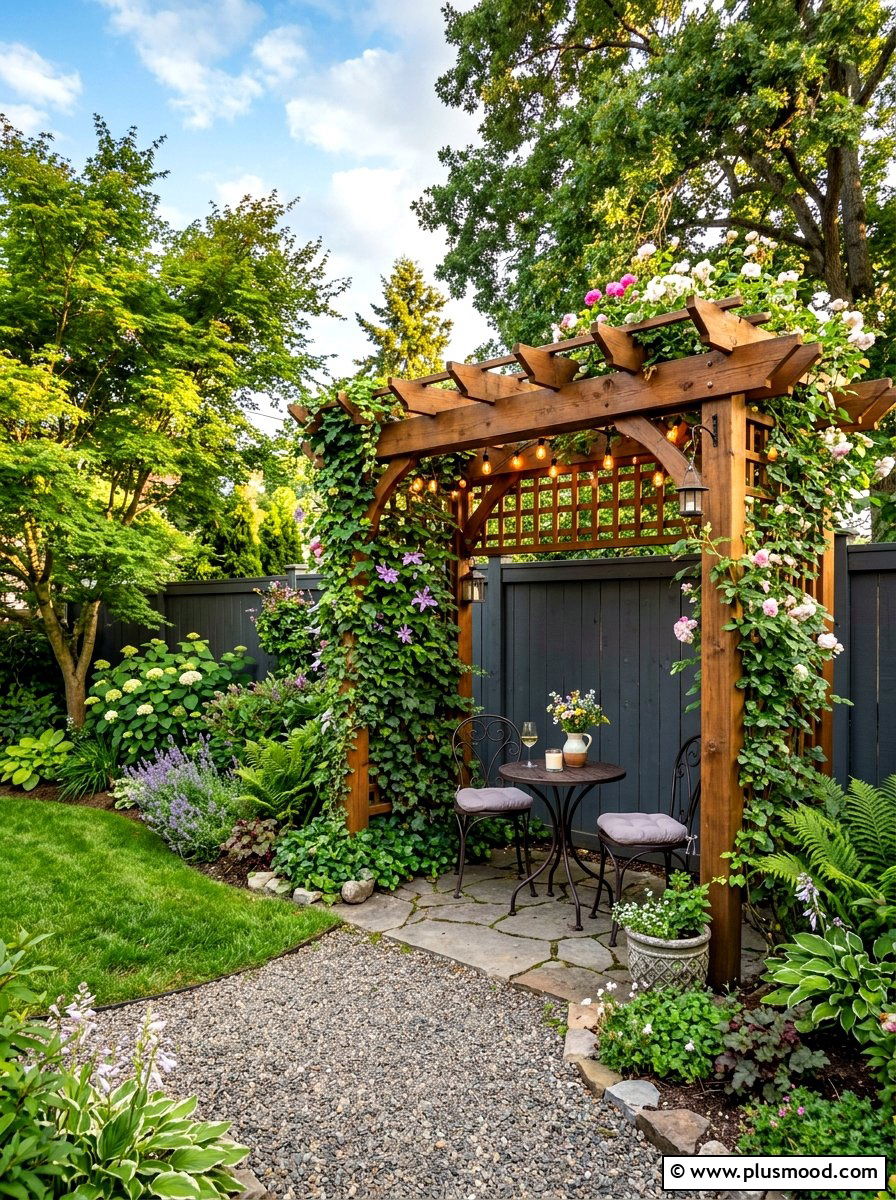 Corner Garden Pergola - 25 summer patio pergola ideas