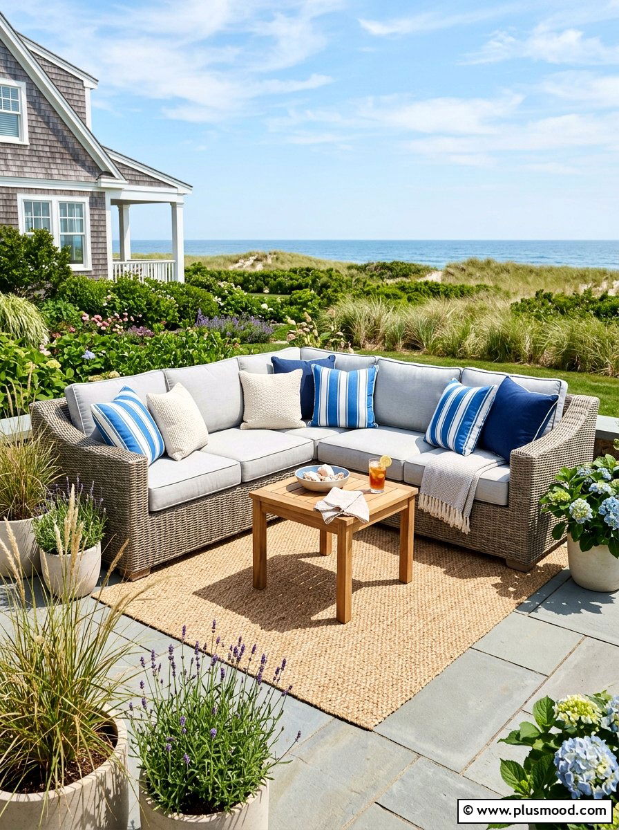 Corner Sectional Sofa 1 - 25 small backyard ideas for relaxing