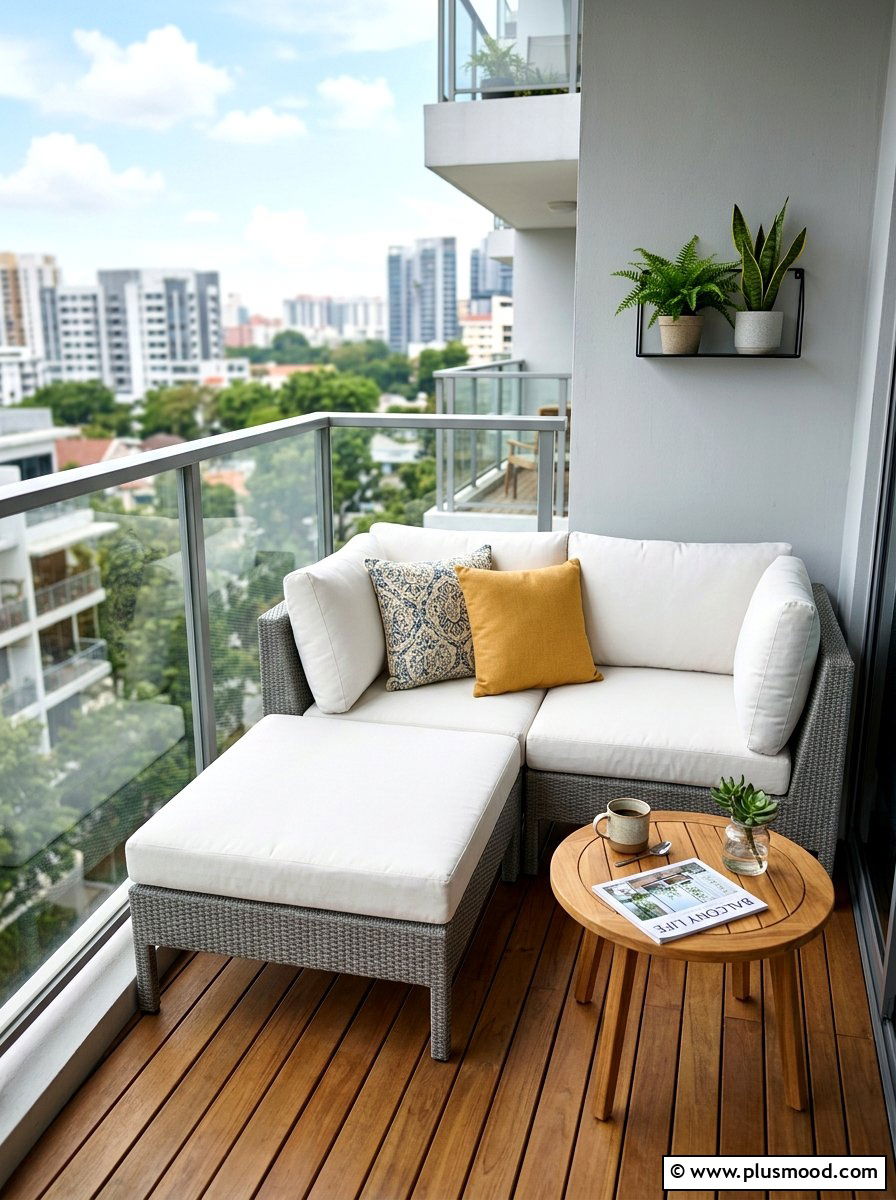Corner Sofa For Small Space - 25 small backyard ideas for apartments