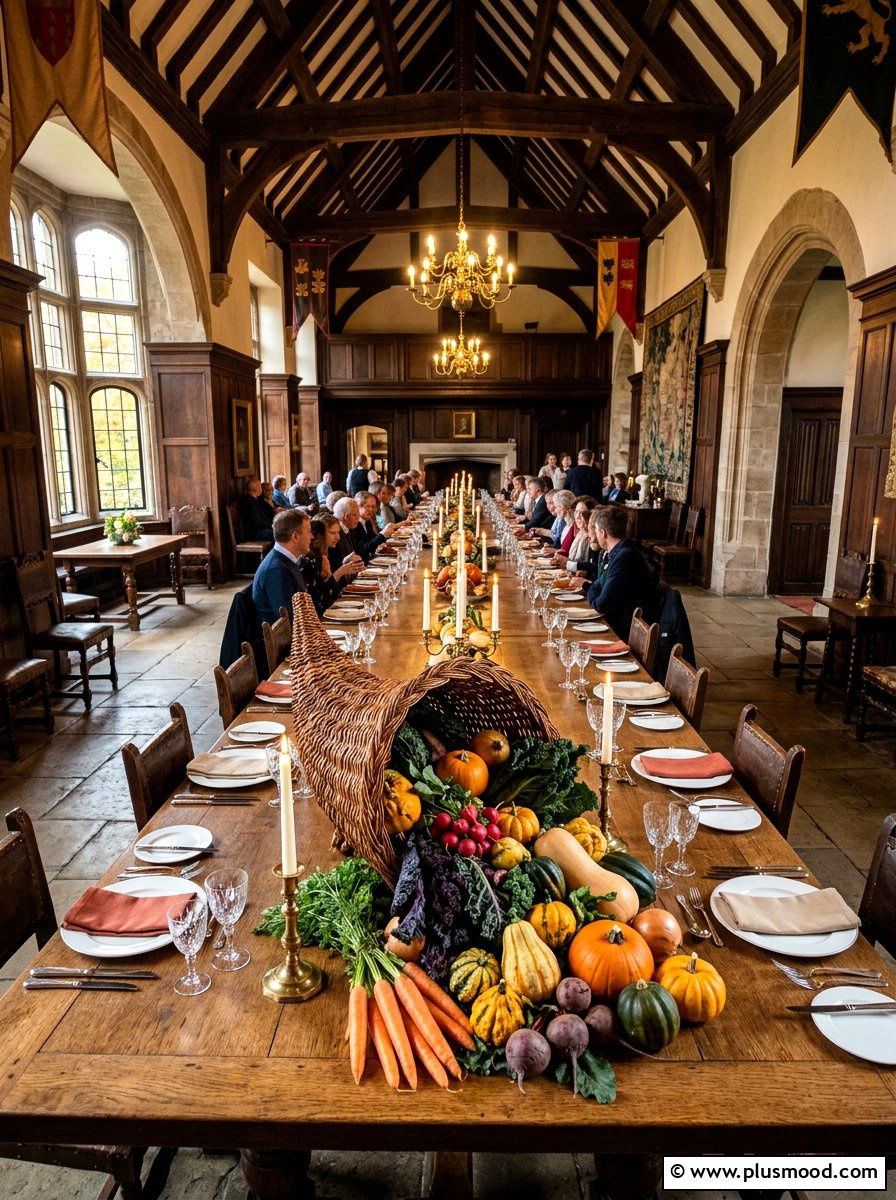 Cornucopia with Fresh Vegetables - 25 summer to fall centerpiece ideas