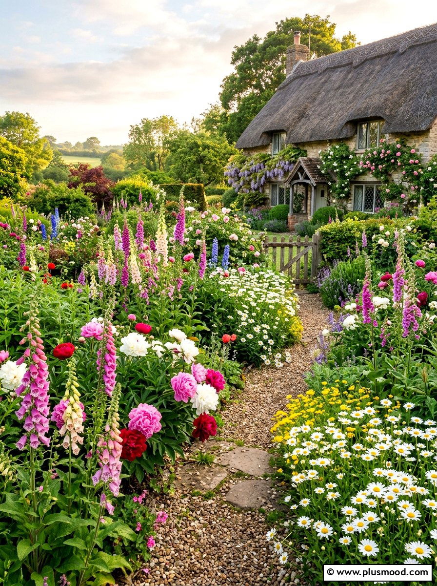 Cottage Flower Garden - 25 summer flower garden ideas