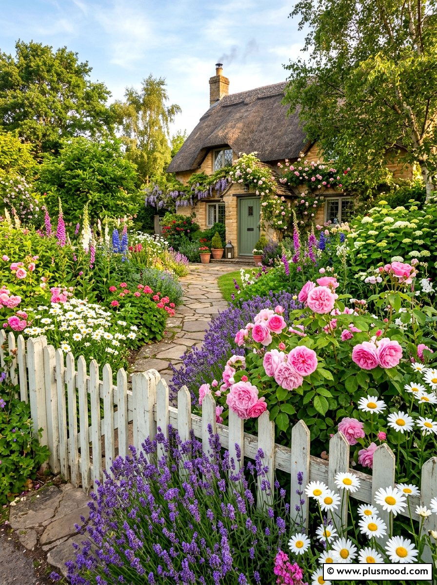 Cottage Garden - 25 summer front yard curb appeal ideas
