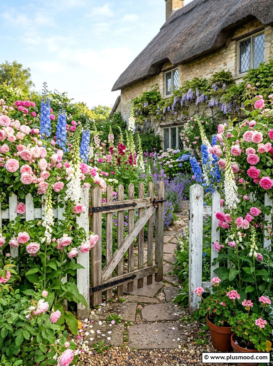 Cottage Garden - 25 summer front yard landscaping ideas