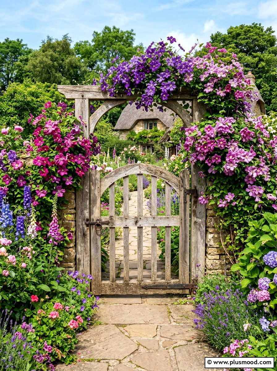Cottage Garden Gate - 25 summer English garden ideas