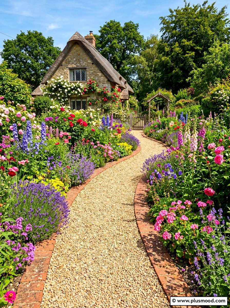 Cottage Garden Gravel Walkway - 25 summer cottage garden ideas