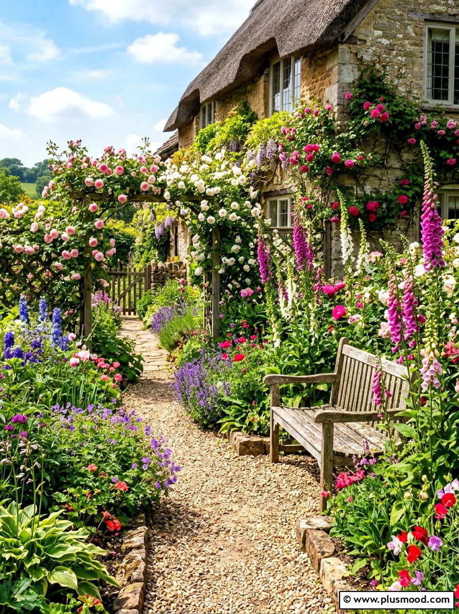 Cottage garden - 25 summer landscape design ideas