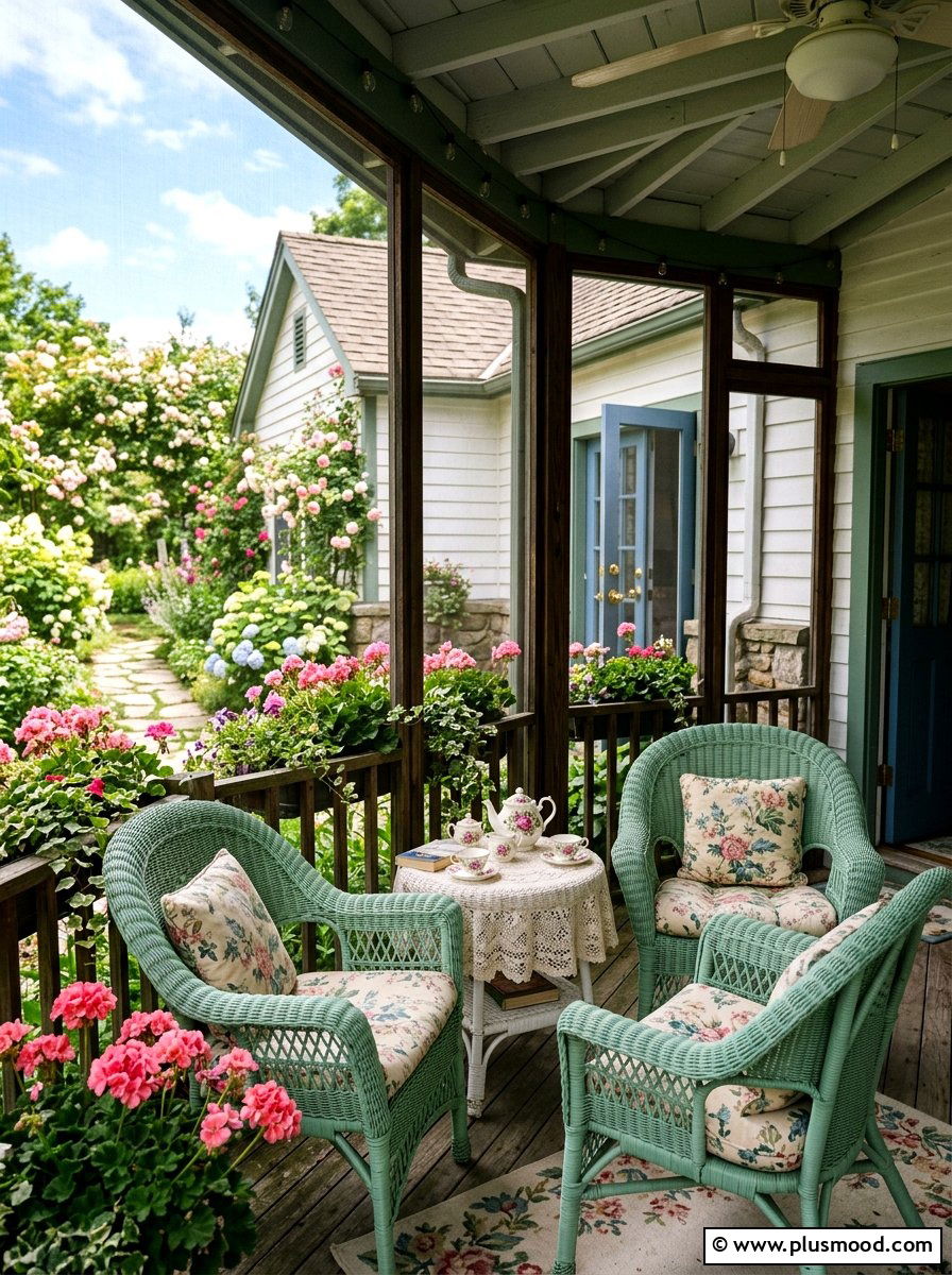 Cottage screened porch - 25 summer screened front porch ideas