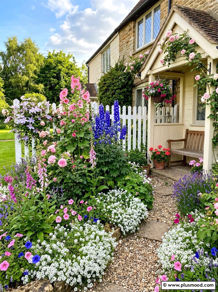 25 Summer Narrow Flower Bed Ideas for Colorful Borders