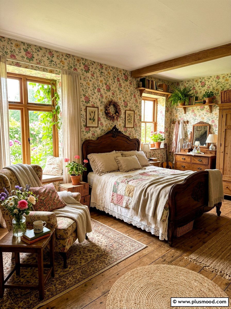 Cottagecore Bedroom - 25 summer bedroom decor ideas
