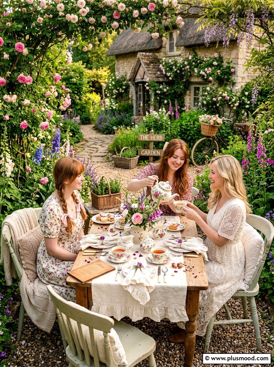 Cottagecore Garden Party - 25 summer outdoor wedding shower ideas