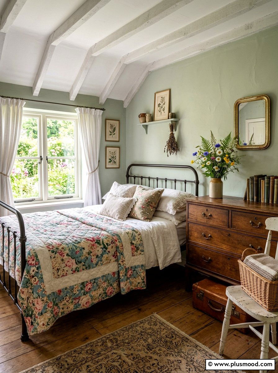 Cottagecore summer guest room - 25 summer guest bedroom ideas