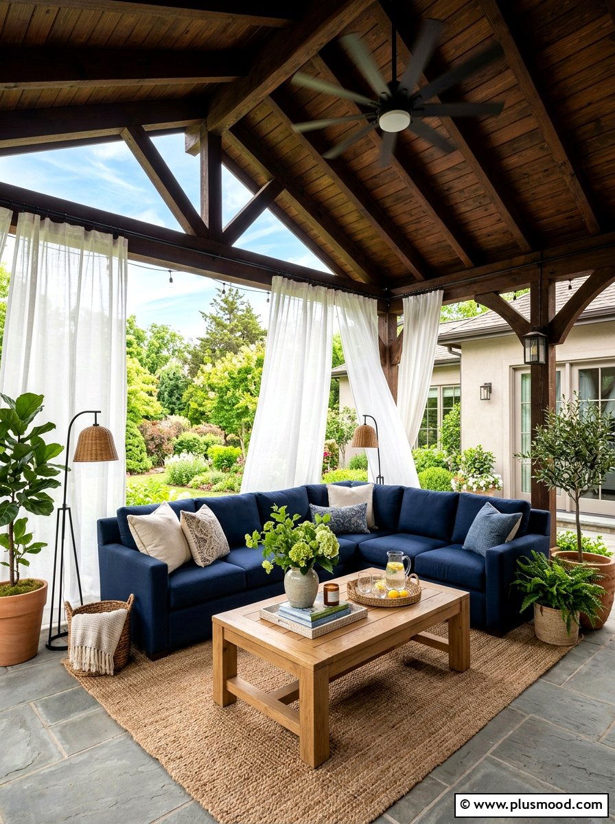 Covered Patio - 25 summer patio decor ideas