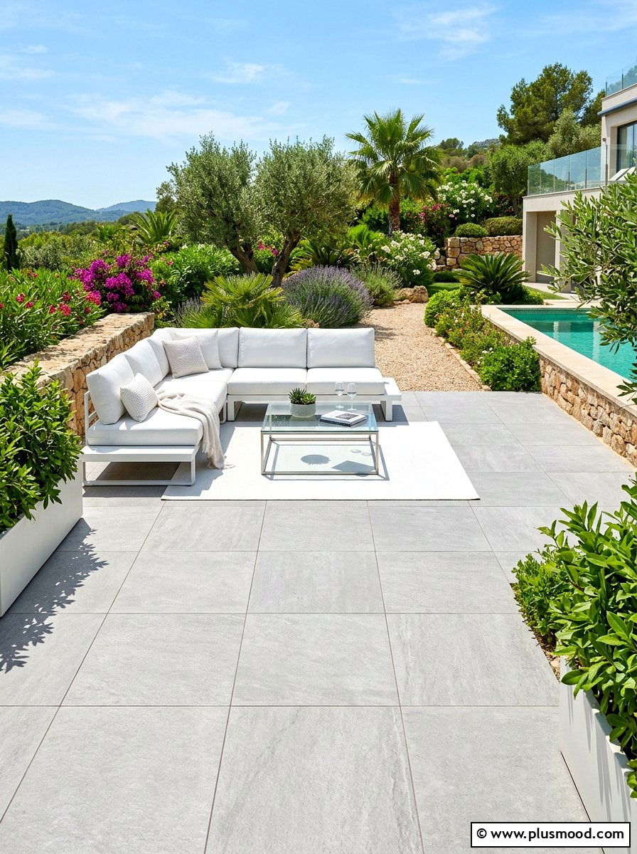Covered Patio Entertainment Area - 25 summer modern patio ideas