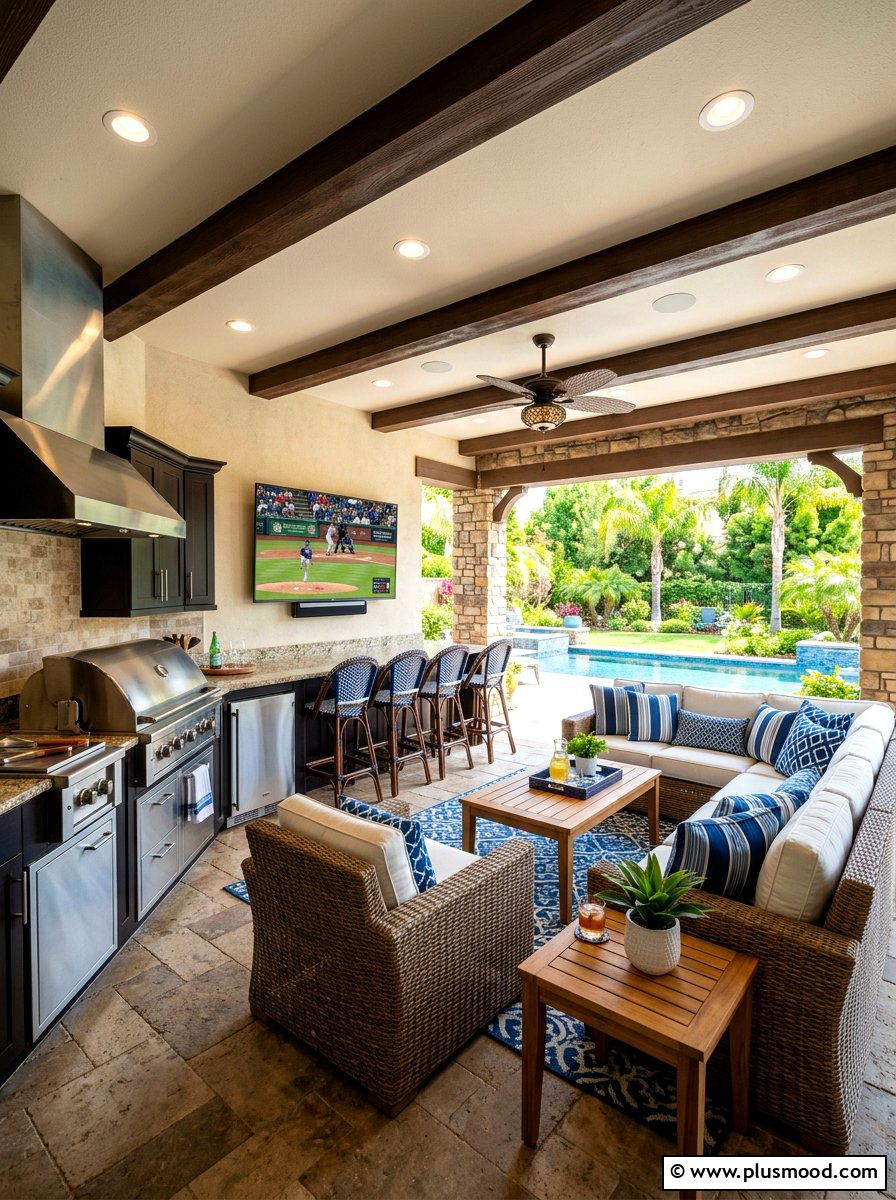 Covered Patio Kitchen - 25 summer kitchen ideas