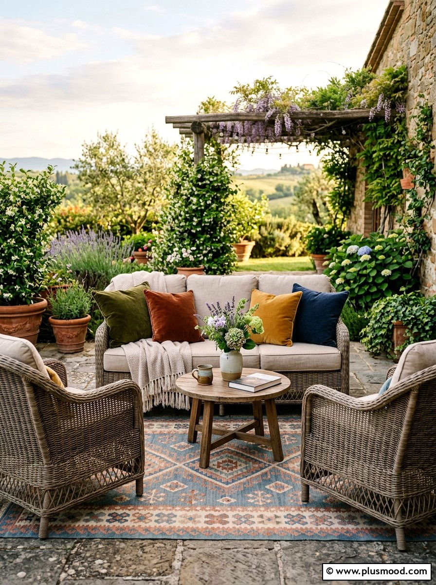 Cozy Lounge - 25 small backyard ideas for weddings