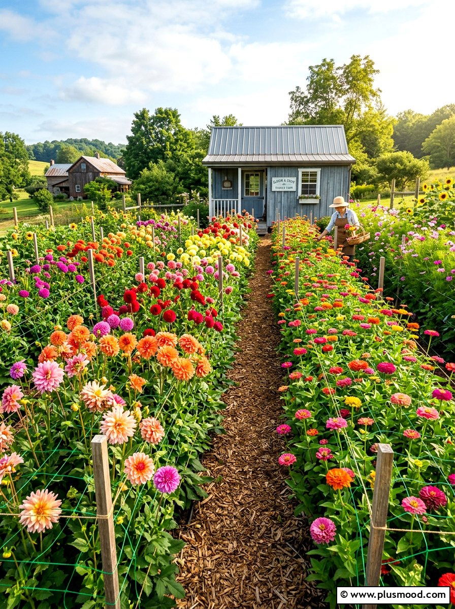 Cutting Flower Garden - 25 summer garden layout ideas