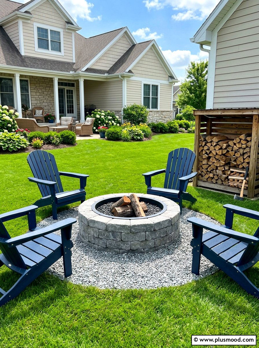 DIY Fire Pit Kit - 25 summer patio fire pit ideas