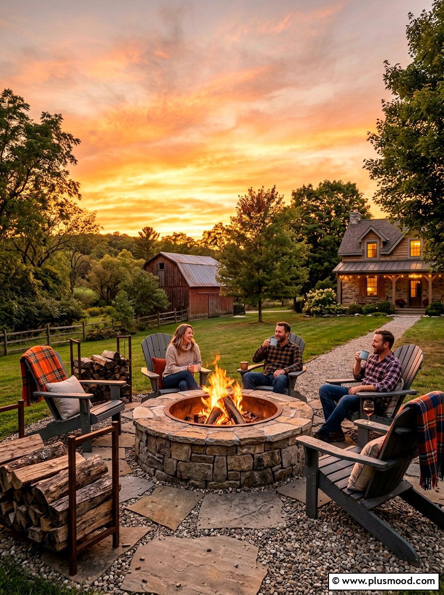 DIY Fire Pit - 25 budget summer backyard makeover ideas