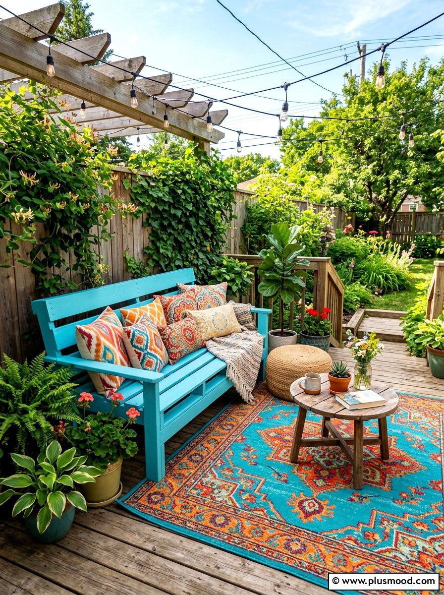 DIY Pallet Bench - 25 summer garden bench ideas