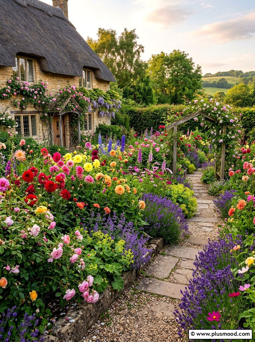 Dahlia Cottage Garden - 25 summer dahlia garden ideas