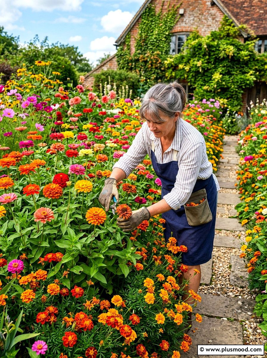Deadheading Late Summer Flowers - 25 August garden ideas